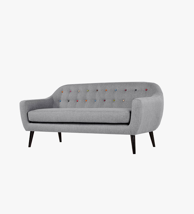 Grey Vintage Sofa